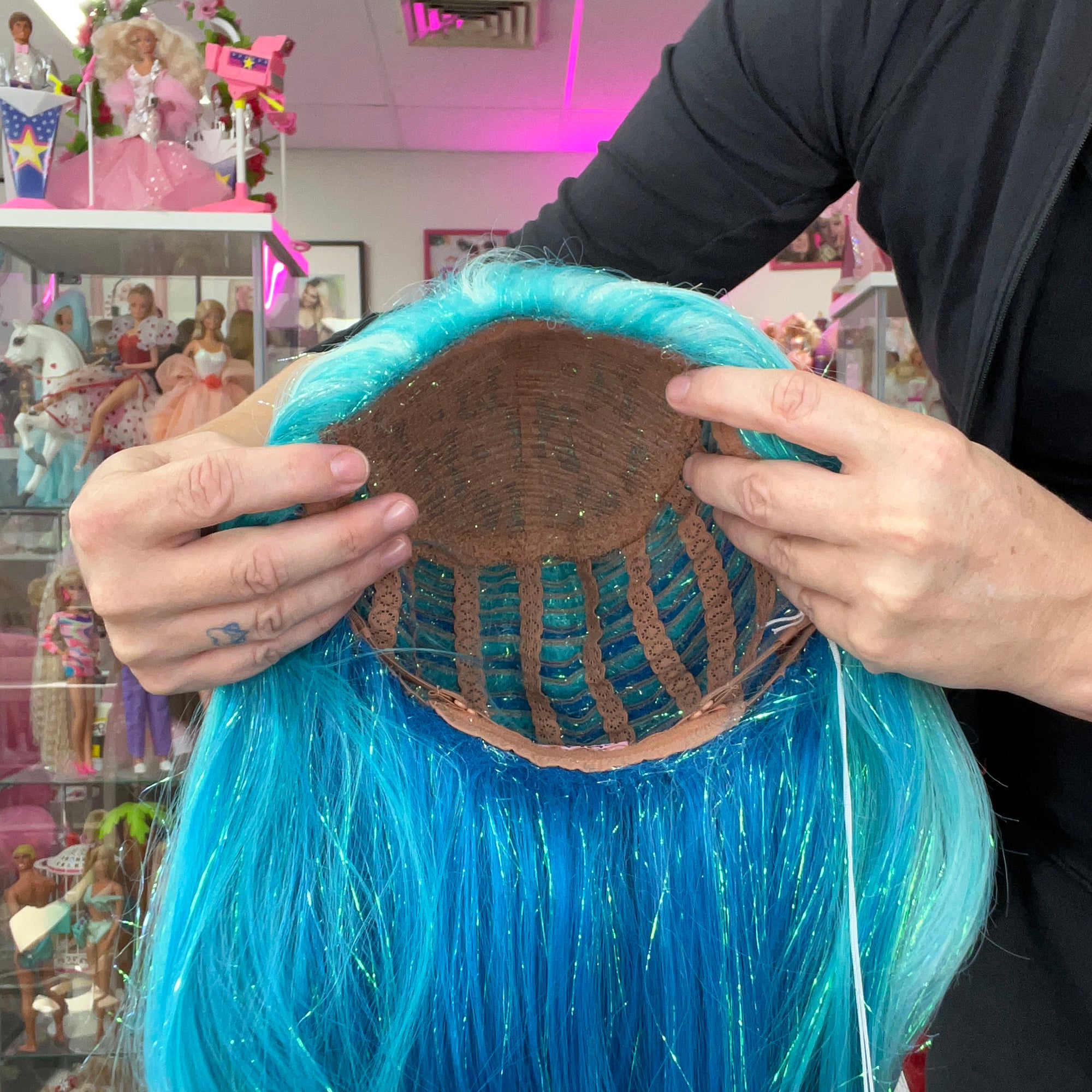 Ultimate Vanity Topper - Queen Of Cyan