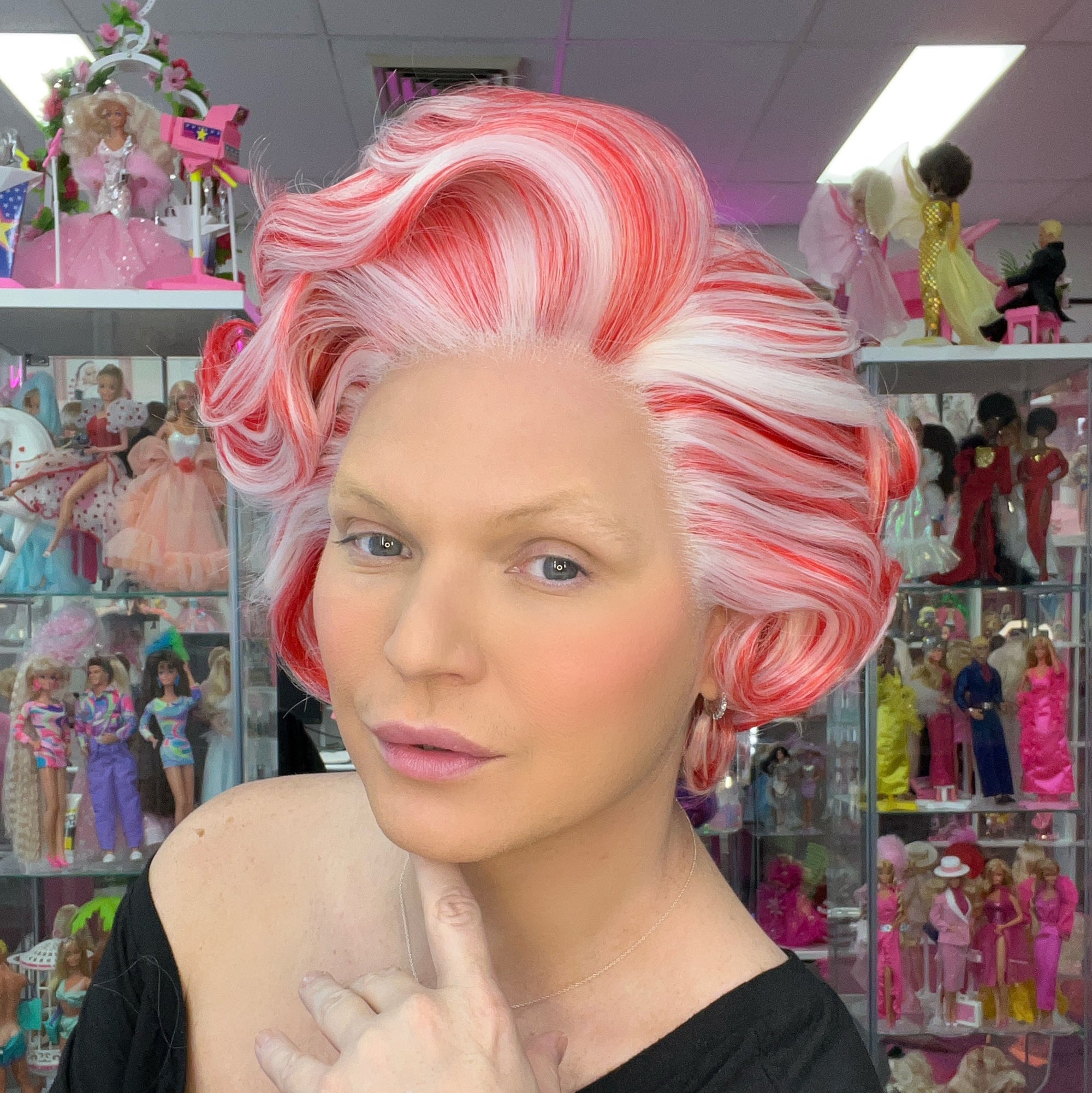 Old Hollywood - Candy Cane - Stage Lace